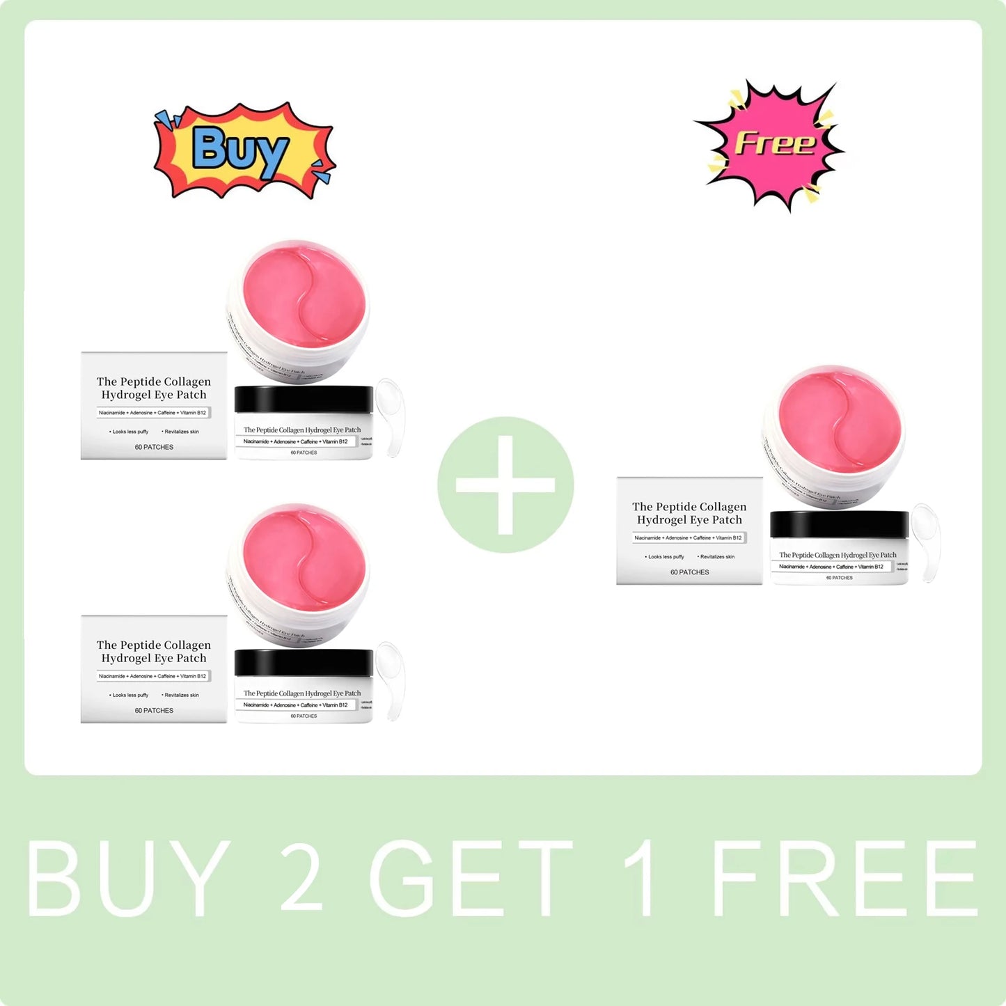 Free Collagen Hydrogel Eye Mask | Just Pay Shipping | Delivered to Jamaica