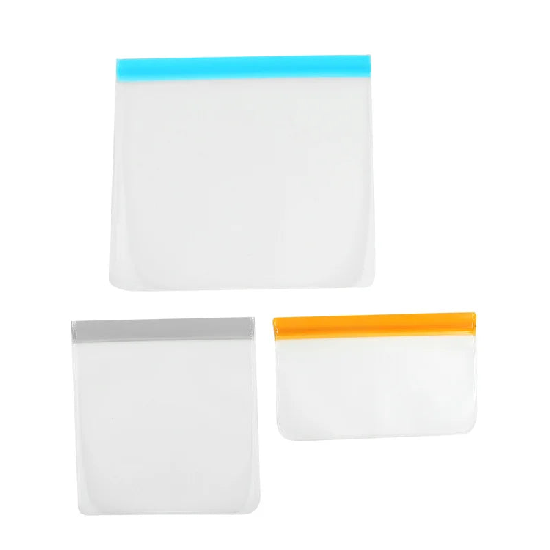 Free Set of 3 Reusable Silicone Food Storage Bags | Just Pay Shipping | Delivered to Jamaica