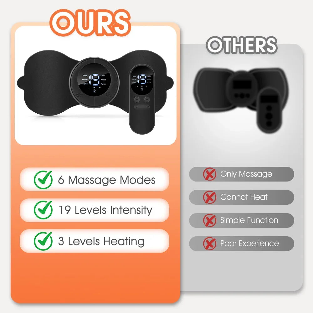 EMS Pulse Body Massager | 6-Speed 19-Gear | Drug-Free Pain Relief