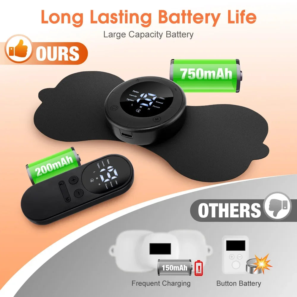 EMS Pulse Body Massager | 6-Speed 19-Gear | Drug-Free Pain Relief