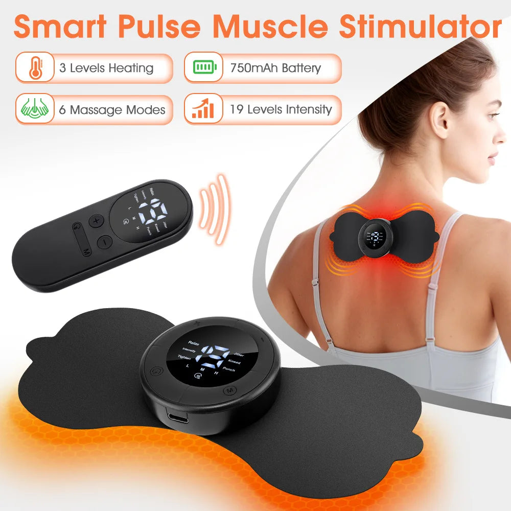 EMS Pulse Body Massager | 6-Speed 19-Gear | Drug-Free Pain Relief