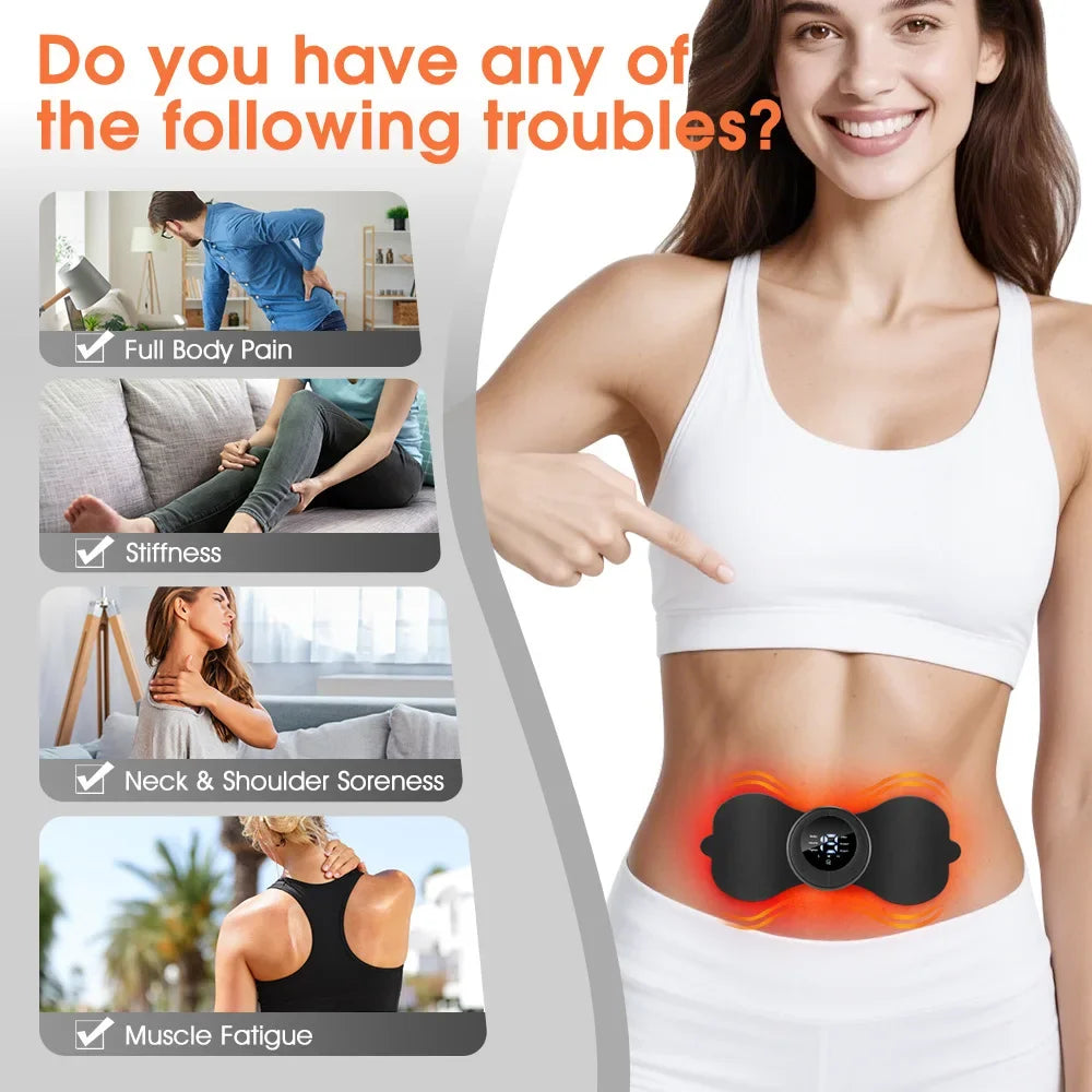 EMS Pulse Body Massager | 6-Speed 19-Gear | Drug-Free Pain Relief